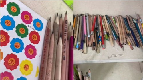 拾金不昧小紅花，文具漂流暖校園
